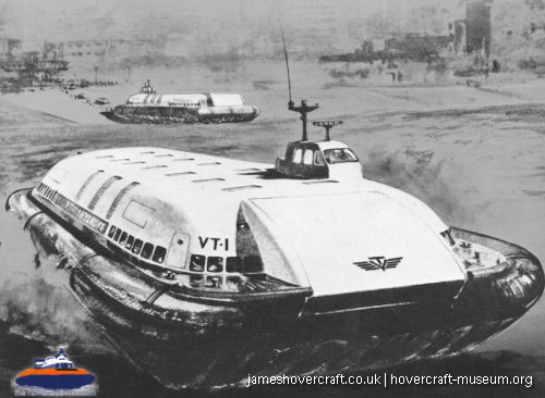 Vosper-Thornycroft VT1 diagrams -  (credit: The <a href='http://www.hovercraft-museum.org/' target='_blank'>Hovercraft Museum Trust</a>).